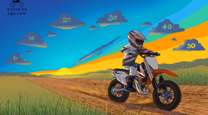 Dirt bike wallpaper - KTM 50 SX speeding